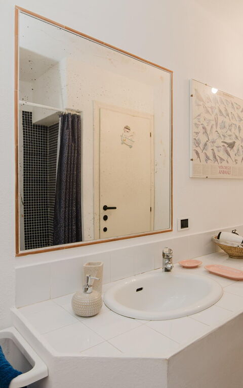 Villa Cala Serena: Badeværelse