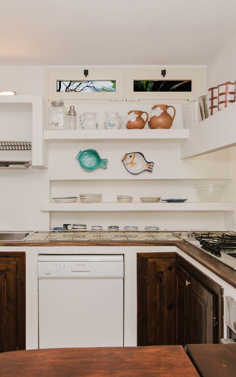 Villa Cala Serena: Køkken