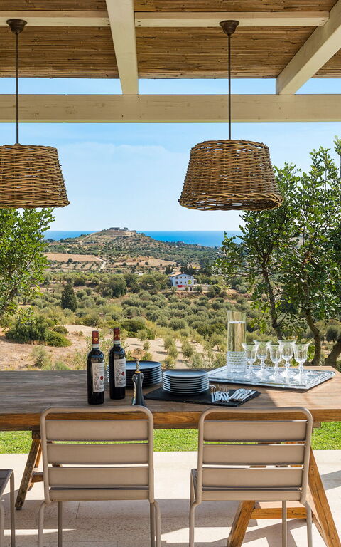 Villa Petite Afrique: Altan / terrasse / gårdhave, Udendørs, Udvendige