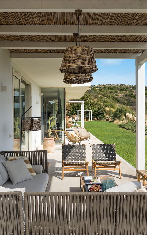 Villa Petite Afrique: Altan / terrasse / gårdhave, Have, Udendørs, Udvendige