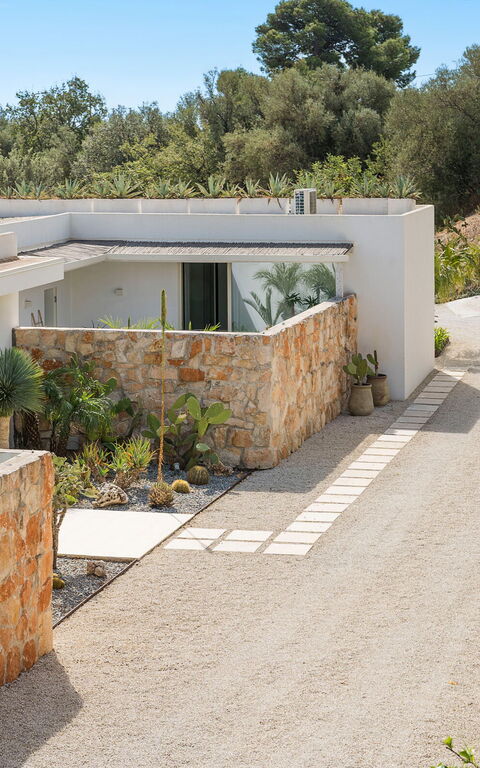 Villa Petite Afrique: Hovedindgang