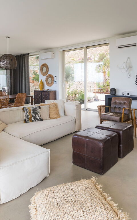 Villa Petite Afrique: Stue