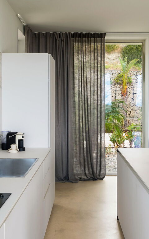 Villa Petite Afrique: Køkken