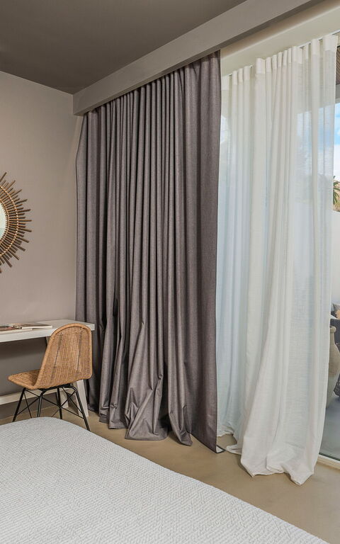 Villa Petite Afrique: soveværelse