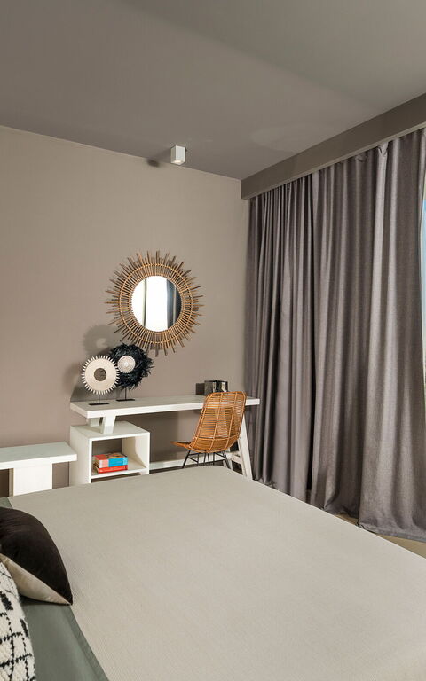 Villa Petite Afrique: soveværelse