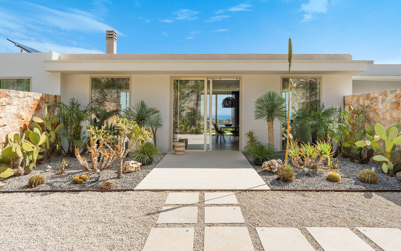 Villa Petite Afrique: Hovedindgang