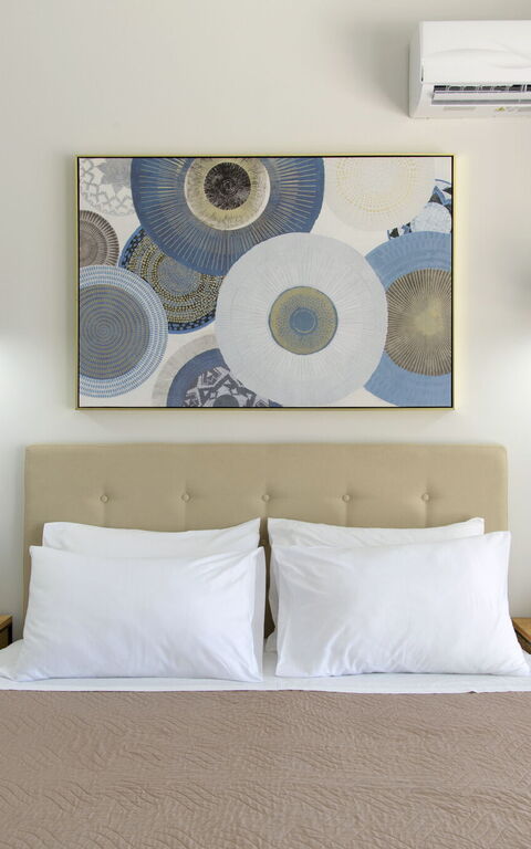 Villa Alkyoni: soveværelse