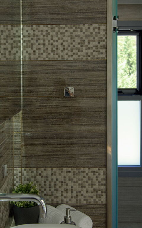 Villa Alkyoni: Badeværelse