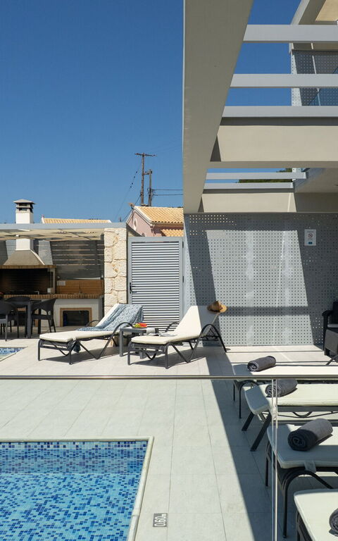 Villa Alkyoni: pool, Udendørs, Udvendige