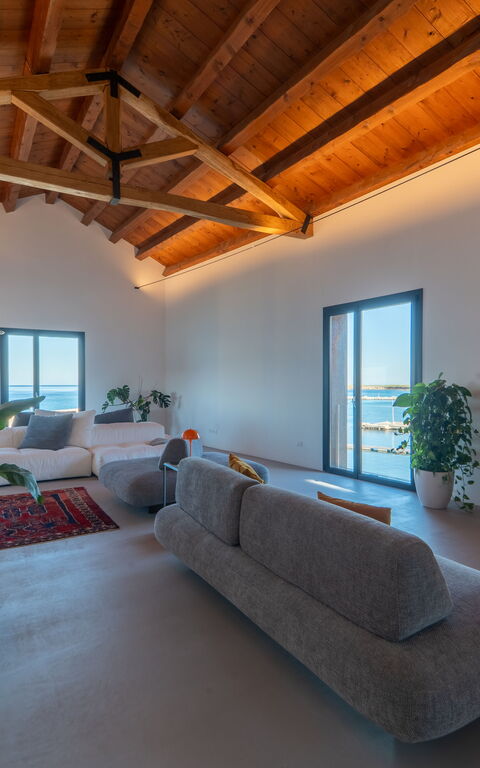 Punta Marina Luxury House: Stue
