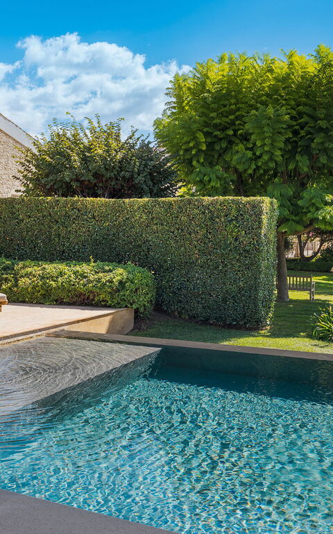 Domus Olivae: Have, pool, Udendørs, Udvendige