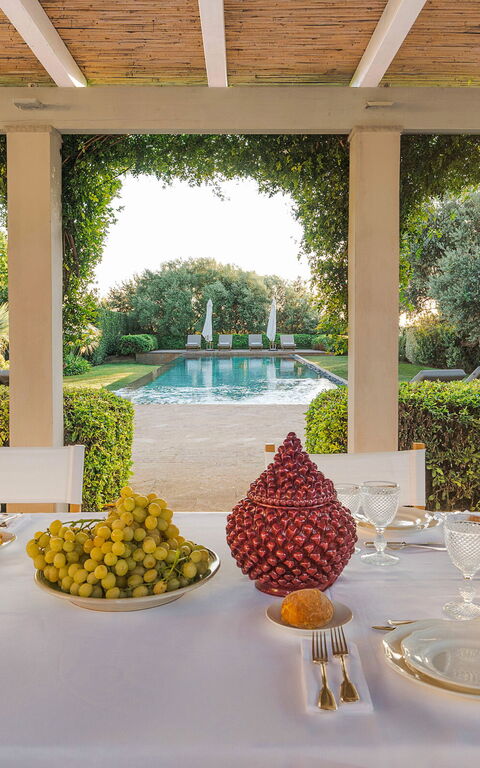 Domus Olivae: Altan / terrasse / gårdhave, Udendørs, Udvendige