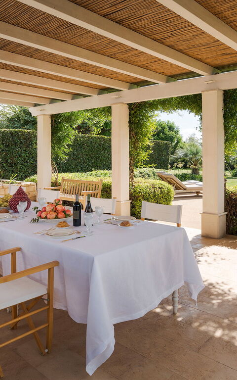 Domus Olivae: Altan / terrasse / gårdhave, Udendørs, Udvendige