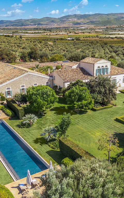 Domus Olivae: Have, pool, Udendørs, Udvendige, Visninger