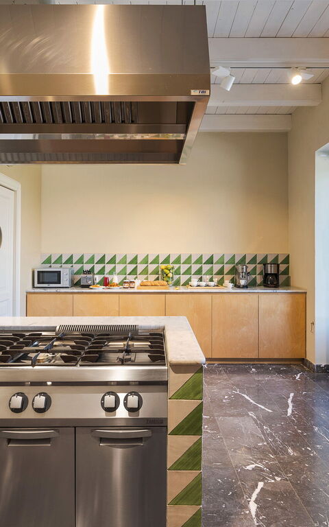 Domus Olivae: Køkken