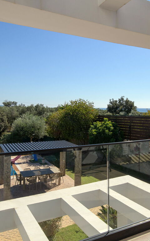 Villa Melitti: Altan / terrasse / gårdhave, pool, Udendørs, Udvendige