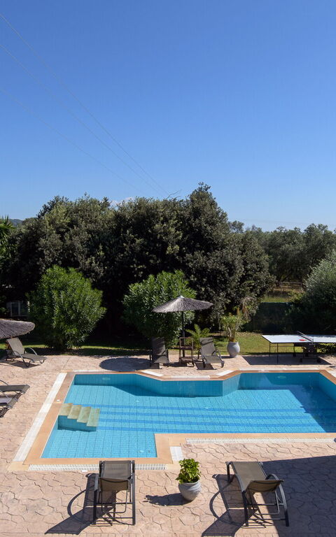 Villa Melitti: Have, pool, Udendørs, Udvendige