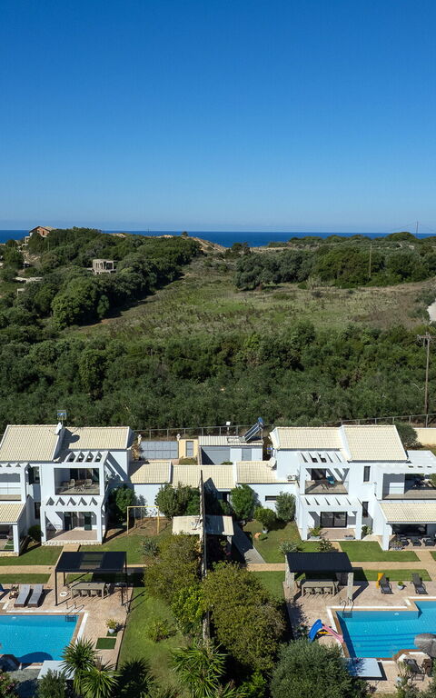 Villa Melitti: Have, pool, Udendørs, Udvendige, Visninger