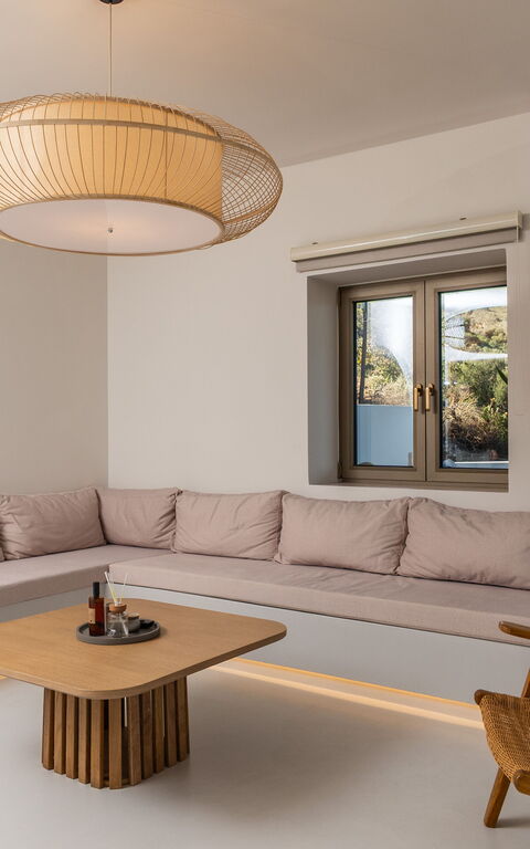 Lofos Horizon Villa: Stue