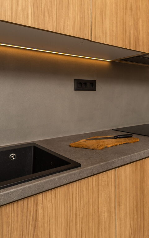 Lofos Horizon Villa: Køkken