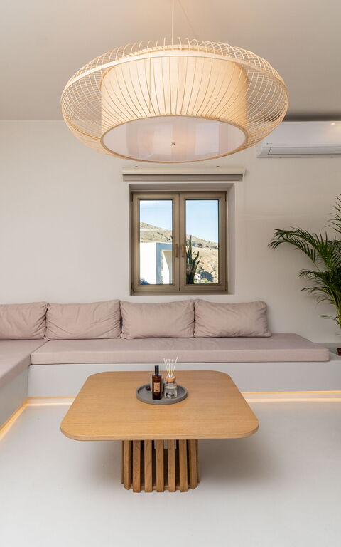 Lofos Horizon Villa: Stue