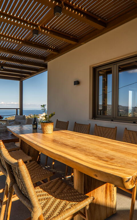 Lofos Horizon Villa: Altan / terrasse / gårdhave, Udendørs, Udvendige