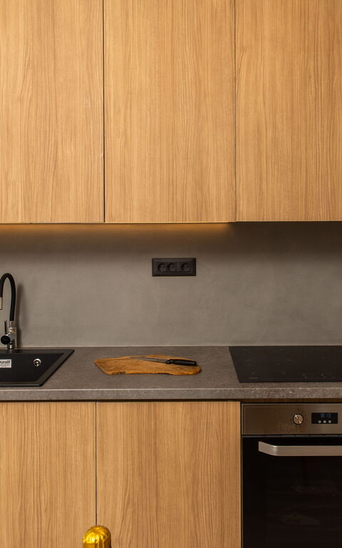 Lofos Horizon Villa: Køkken