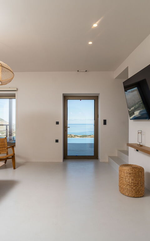 Lofos Horizon Villa: Stue