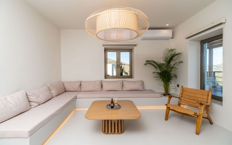 Lofos Horizon Villa: Stue