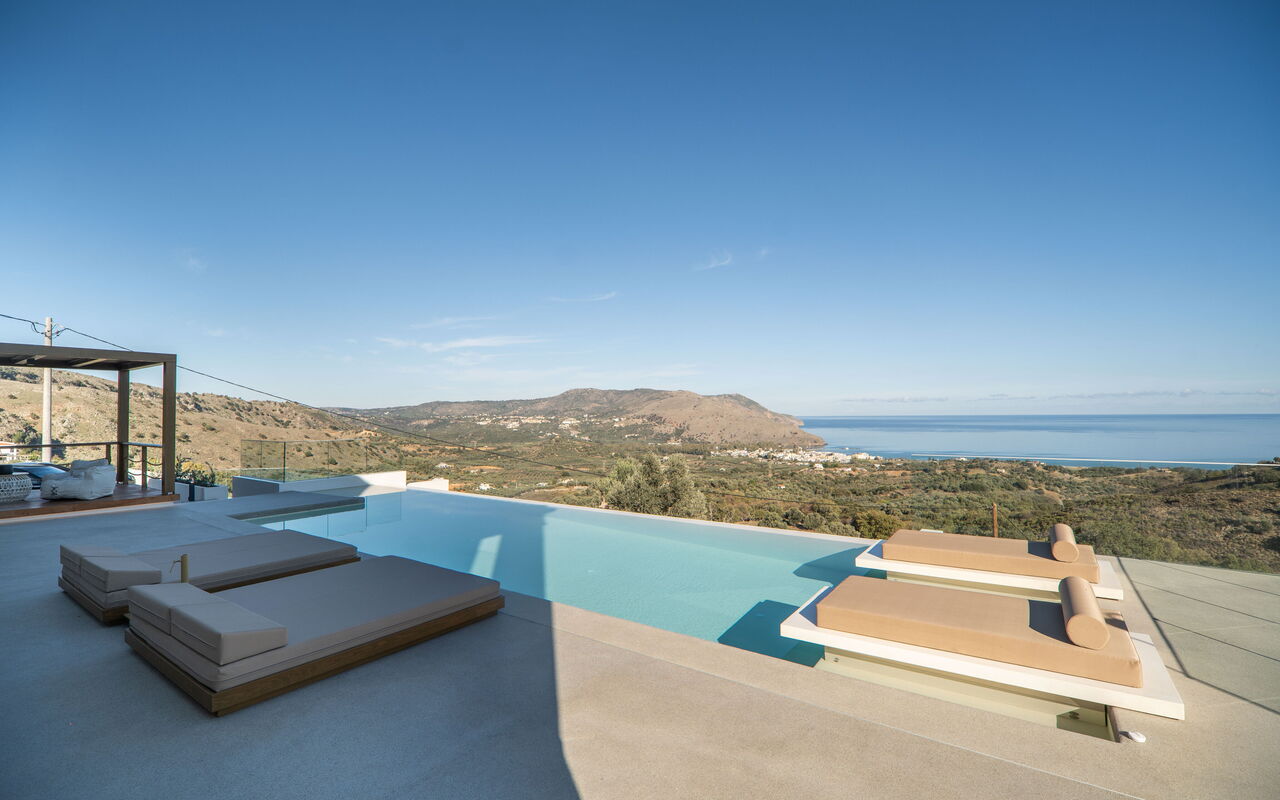 Lofos Horizon Villa: pool, Udendørs, Udvendige