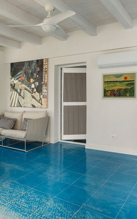 Montalbano Suite: Køkken, Stue