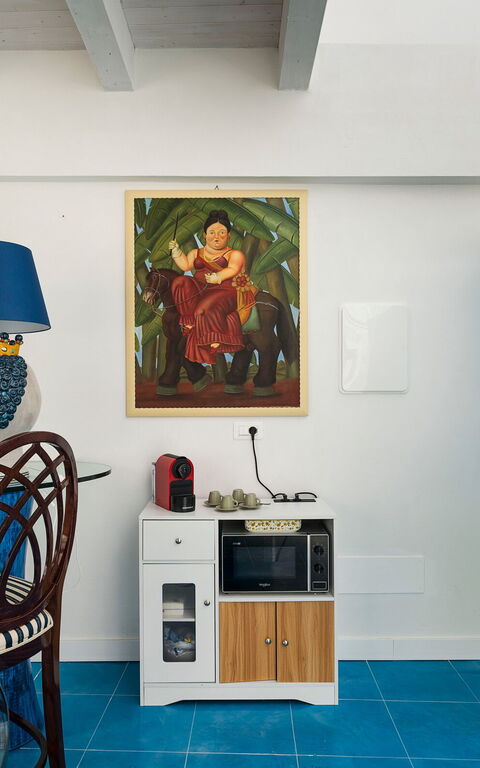 Montalbano Suite: Køkken, Stue