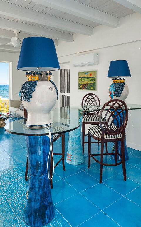 Montalbano Suite: Køkken, Stue