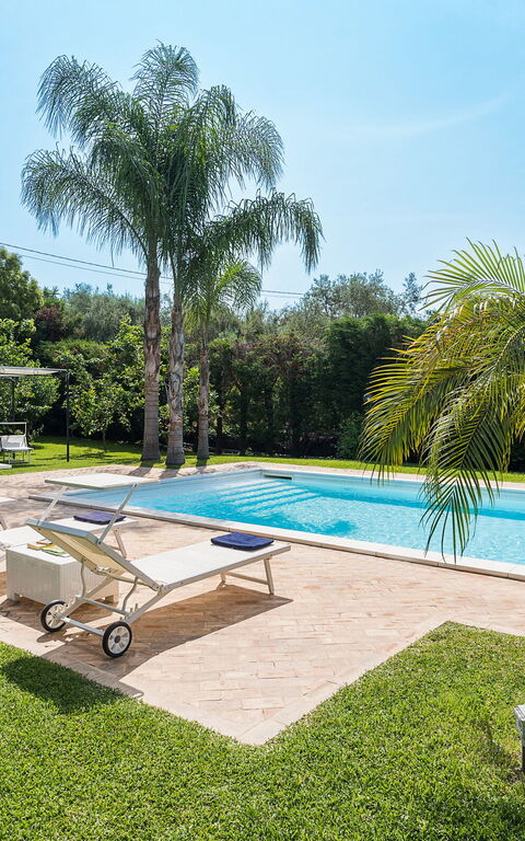 Villa Saracina: Have, pool, Udendørs, Udvendige