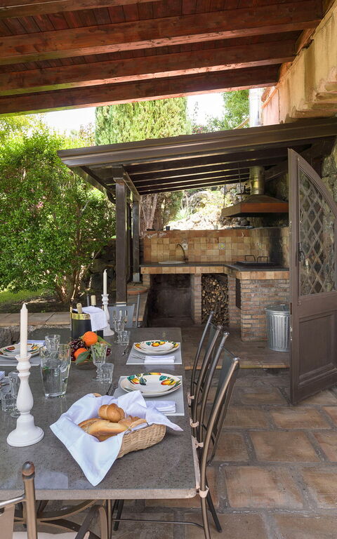 Villa Saracina: Altan / terrasse / gårdhave, Udendørs, Udvendige