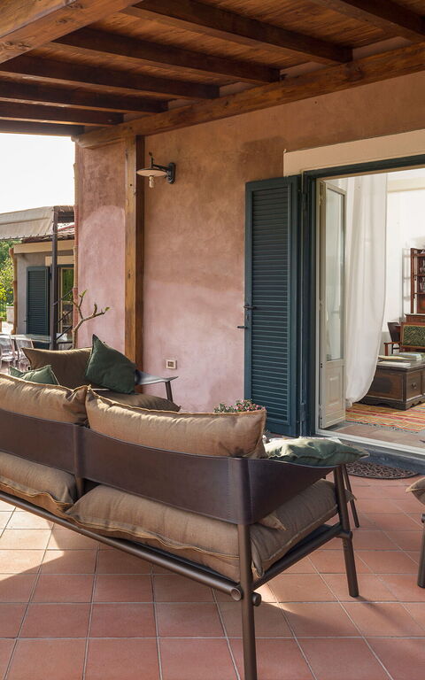 Villa Saracina: Altan / terrasse / gårdhave, Udendørs, Udvendige