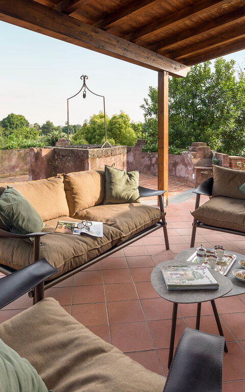 Villa Saracina: Altan / terrasse / gårdhave, Udendørs, Udvendige