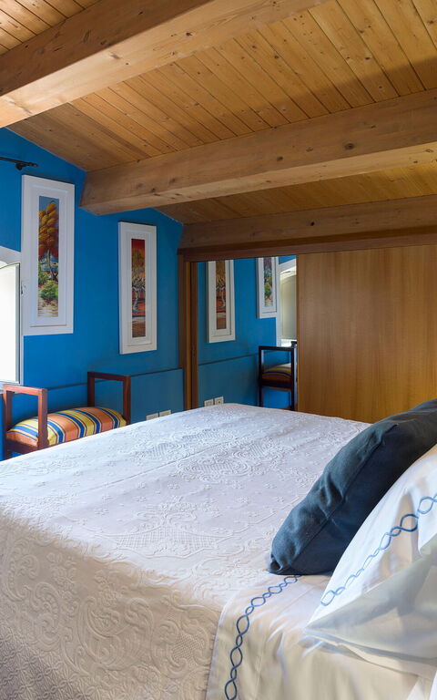 Villa Saracina: soveværelse