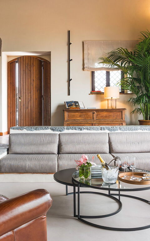 Villa Continella: Stue