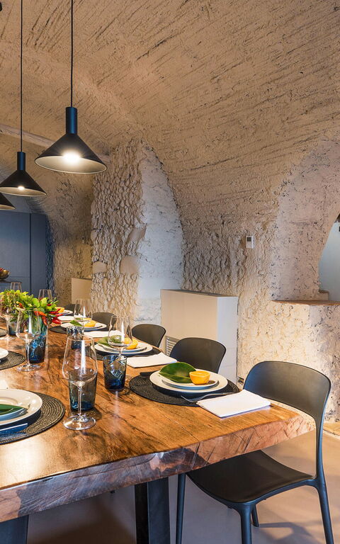 Villa Continella: Frokostlokale, Køkken