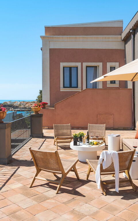 Villa Continella: Altan / terrasse / gårdhave, Udendørs, Udvendige, Visninger