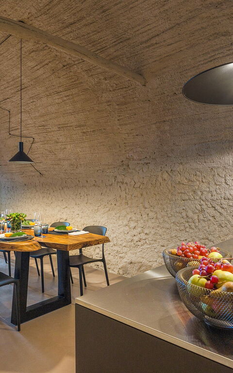 Villa Continella: Frokostlokale, Køkken