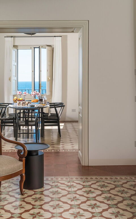 Villa Continella: Stue