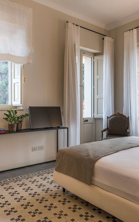 Villa Continella: soveværelse