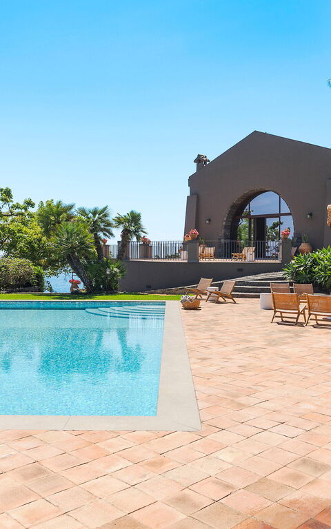 Villa Continella: pool, Udendørs, Udvendige, Visninger