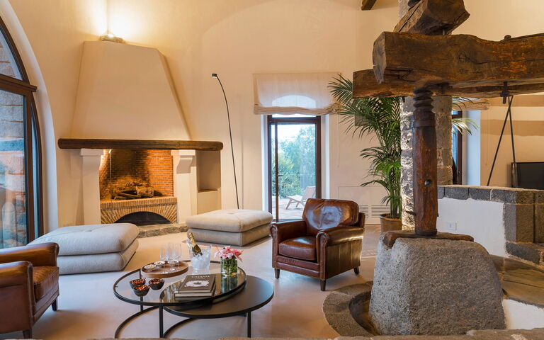 Villa Continella: Stue