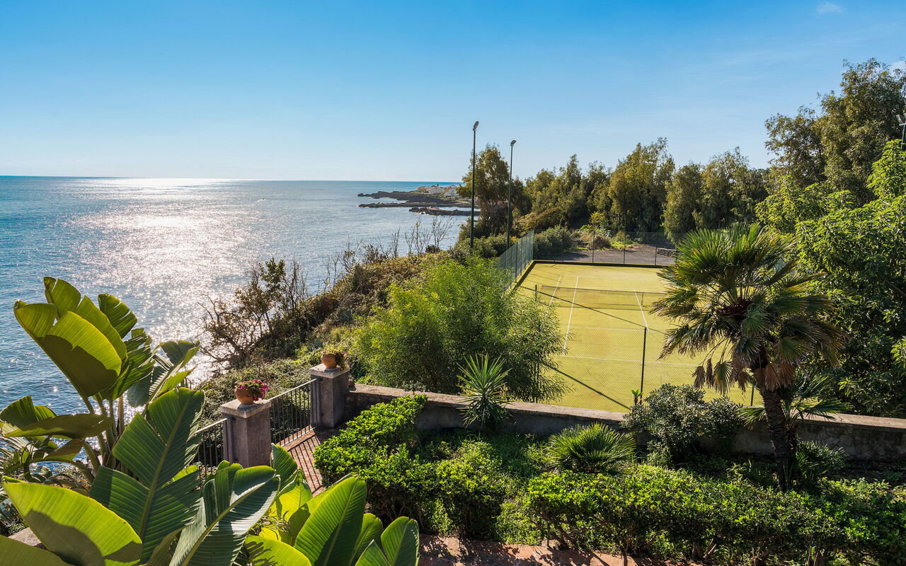 Villa Continella: Udendørs, Udvendige, Visninger