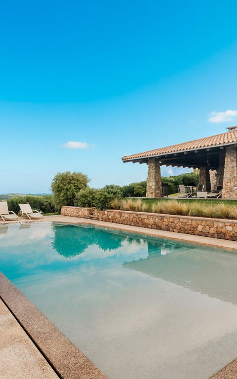 Villa Marinella: pool, Udvendige