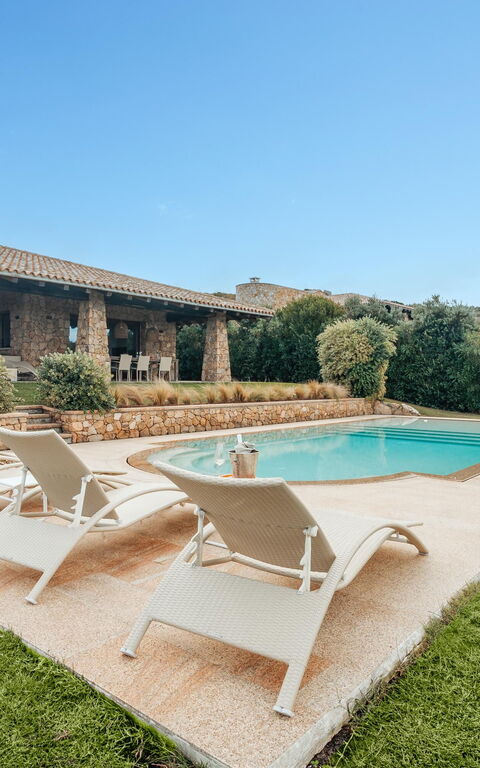 Villa Marinella: pool, Udvendige