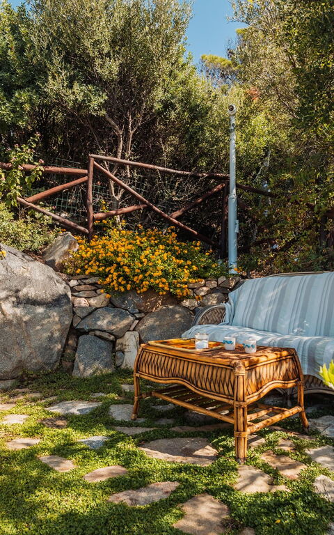 Villa Atlantide: Have, Udendørs, Udvendige